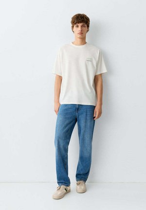 Mango Kids, TEEN - Tričko s potlačou - off-white