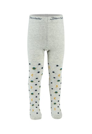 Sterntaler, STRUMPFHOSE PLANETEN MIT KOMFORTBUND UND HOHEM STRECHANTEIL - Tights - silver-coloured melange