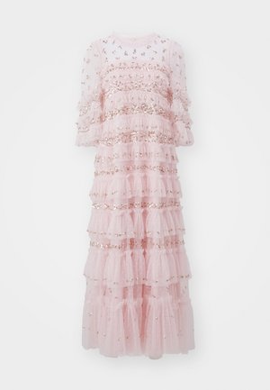 EMILY ANKLE GOWN - Occasion wear - dusk pink/caramel