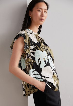Mos Mosh TEA ARUM BLOUSE - Blouse - black