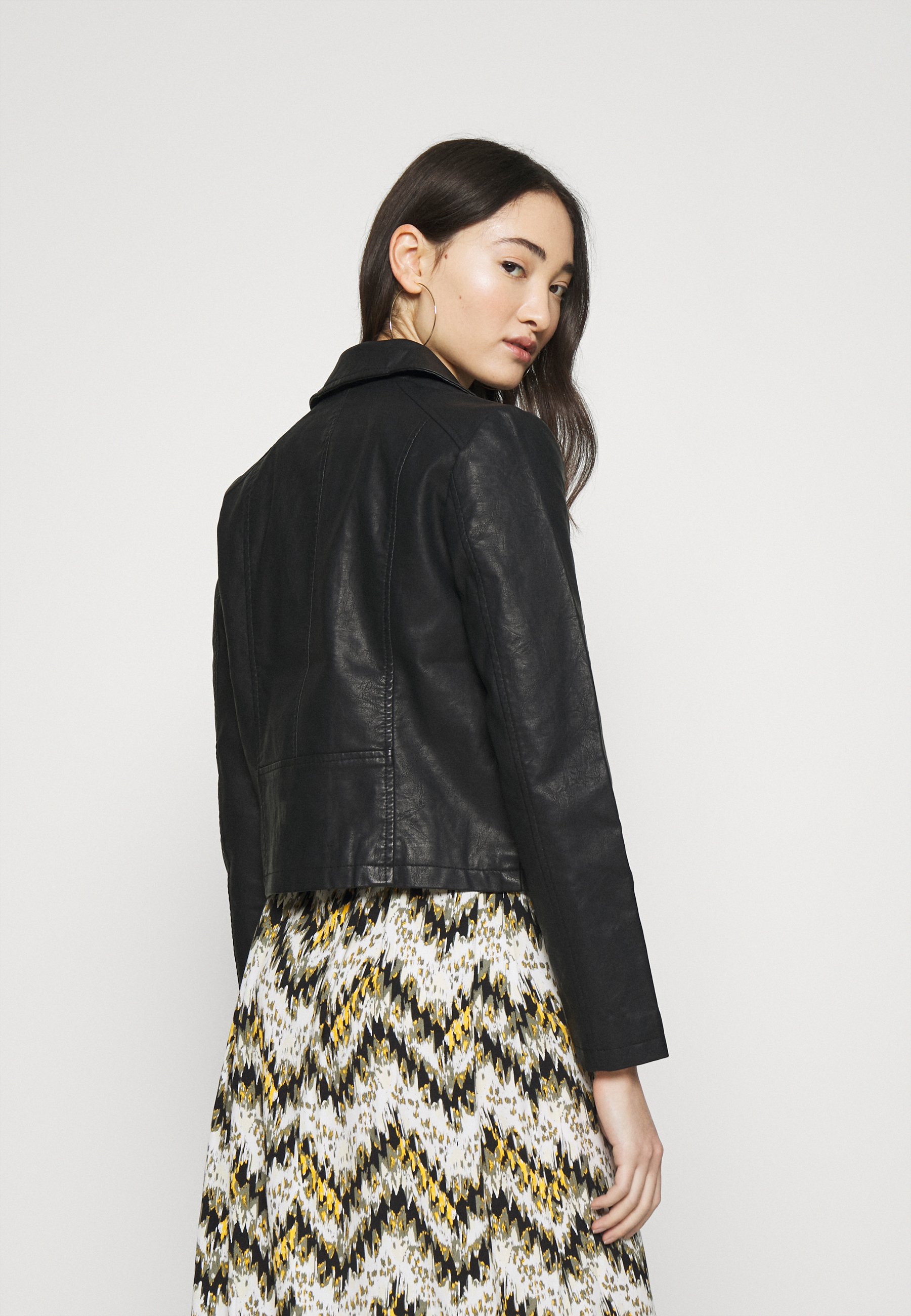 jdy faux leather jacket