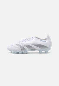 PREDATOR LEAGUE MULTI-GROUND - Fodboldstøvler m/ faste knobber - footwear white/silver metallic/bright royal