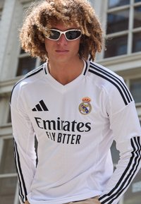 adidas Performance REAL MADRID 24/25 LONG SLEEVE HOME - Klubbkläder - white