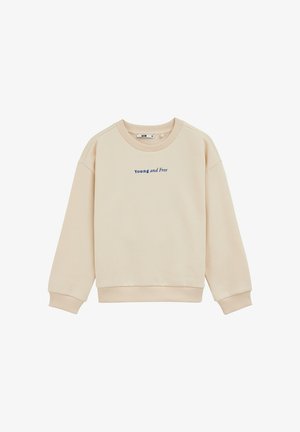 Bluză de molton - beige