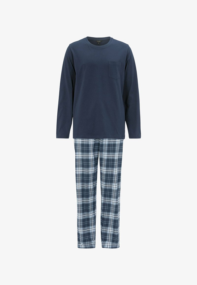 Cellbes of Sweden TWO PIECE SET - Nachtwäsche Set - blue checked