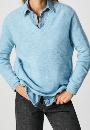 Strickpullover - blue