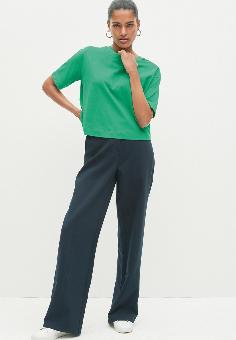 Next T-shirt basic groen