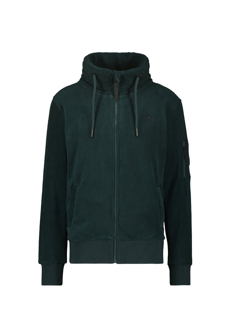 alife & kickin Fleecejas groen alife & kickin Fleecejas groen