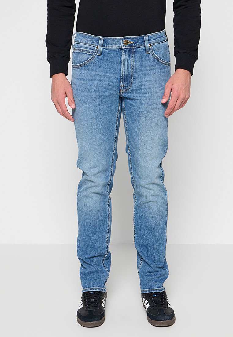 Lee Straight leg jeans mosterdgeel
