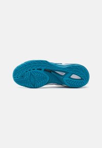 Mizuno WAVE MIRAGE 5 - Handbollssko - white/moroccan blue/silver
