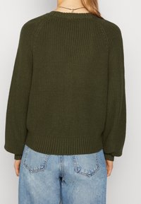 Even&Odd Chaqueta de punto - dark green