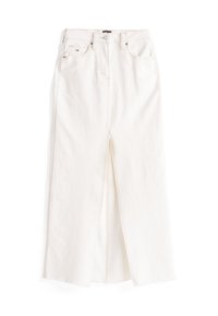 CLAIRE  - Gonna di jeans - denim white