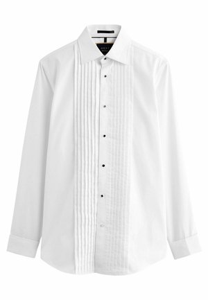 PLEAT DRESS SHIRT - Shirt - white