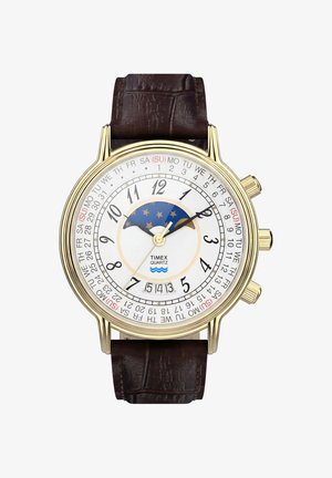 Timex, TIMEX 1990 MOON PHASE REISSUE - Ρολόι - brown
