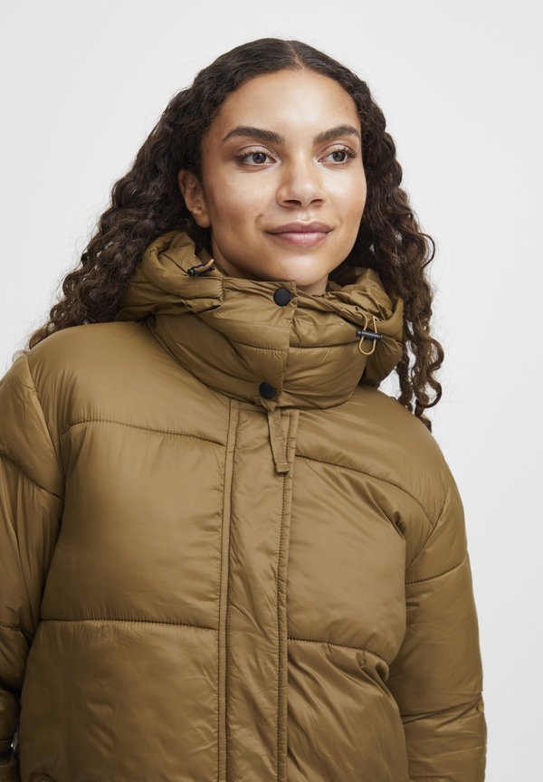 BYABELA - Winter coat - coffee liqueúr4