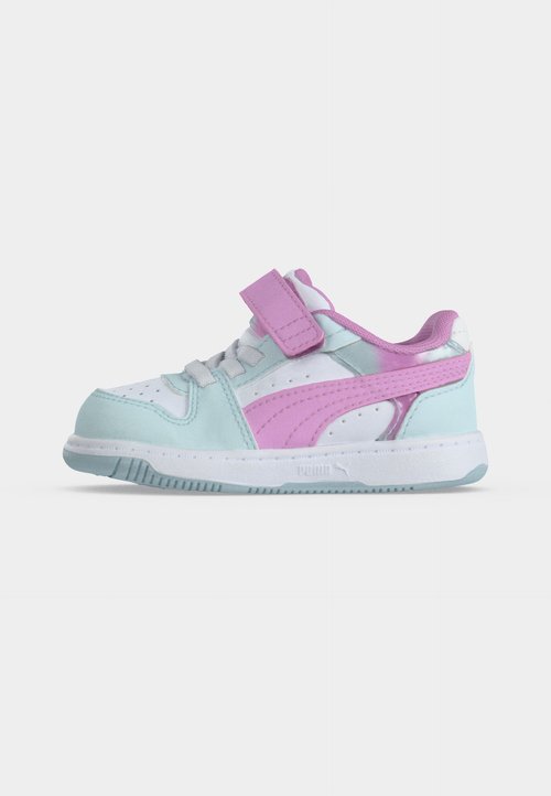 PUMA REBOUND SLAM FADED GLOW UNISEX - Zapatillas - aqua glow/mauve glow/white — foto 2