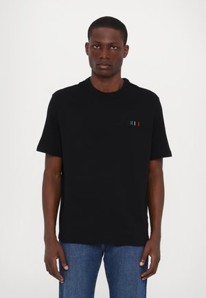 PS Paul Smith STRIPE - Basic T-shirt - black