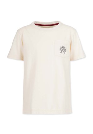 SKELETON SURFER POCKET - T-Shirt print - cream