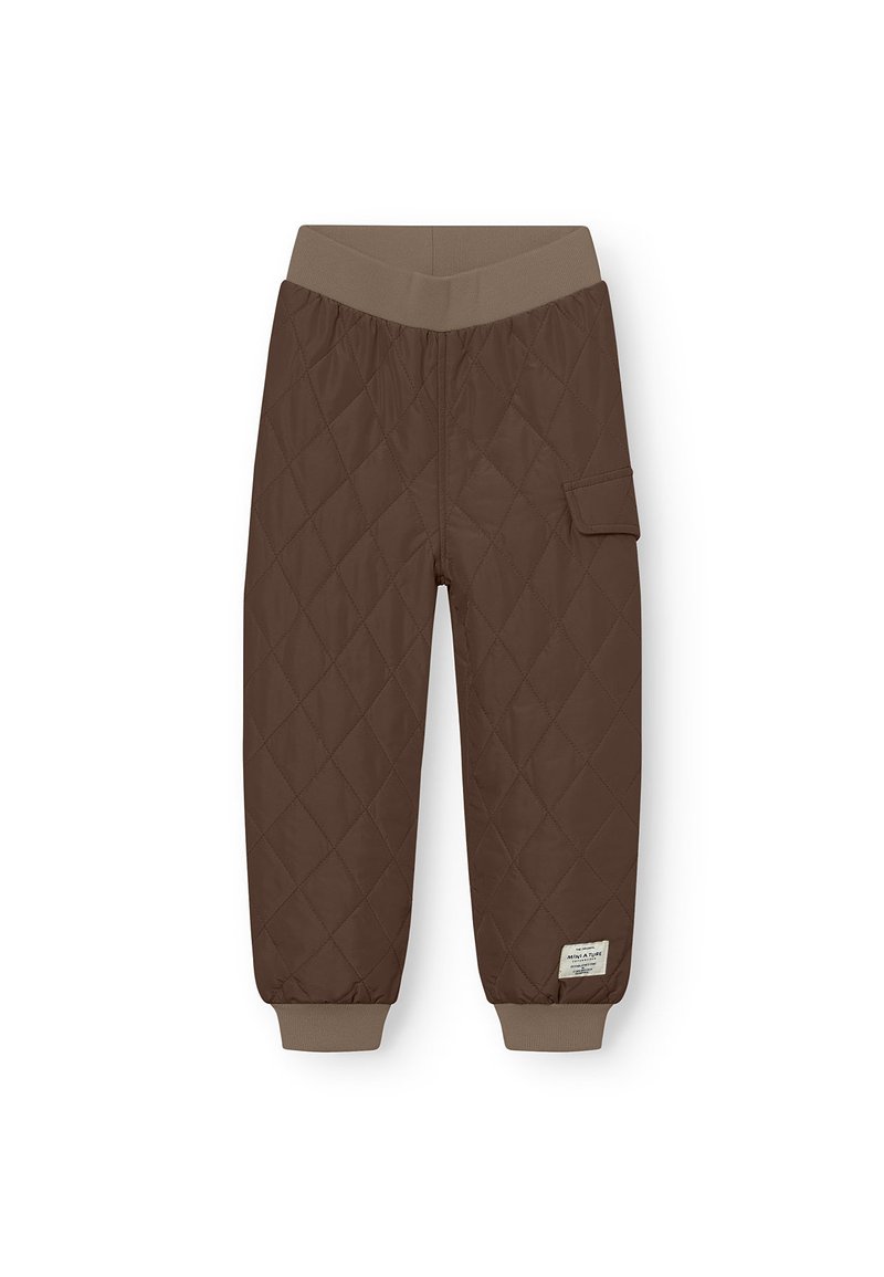 MINI A TURE Broek donkerbruin