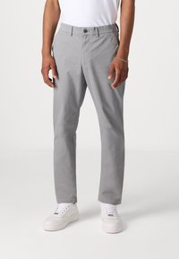 GAP SLIM PERFORMANCE STRETCH - Pantaloni chino - pilot grey