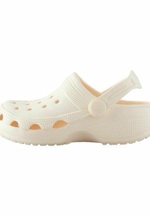 Badesandale - neutral white