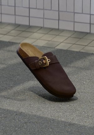 ONLY SHOES ONLHUSTON BUCKLE - Μιουλ - dark brown