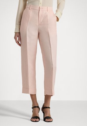 Lauren Ralph Lauren Petite CULCETTE CROPPED FLAT FRONT
 - Pantaloni - pink opal