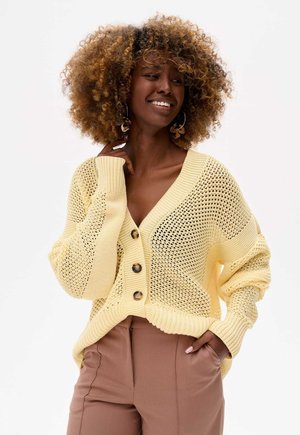 Cardigan - yellow