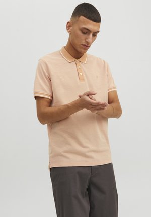 Jack & Jones PREMIUM JPRBLUWIN SS STS - Polo krekls - toast