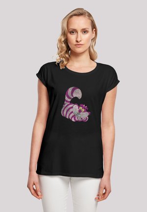 DISNEY ALICE IM WUNDERLAND CHESHIRE CAT - Print T-shirt - black