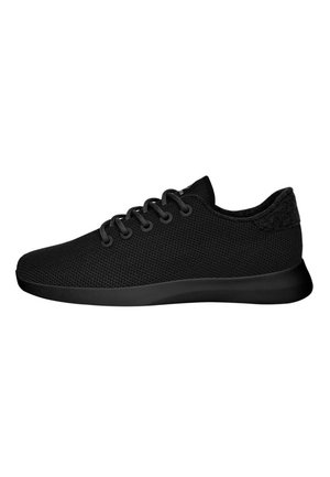 MERINO WOOL KNIT - Sneaker low - black