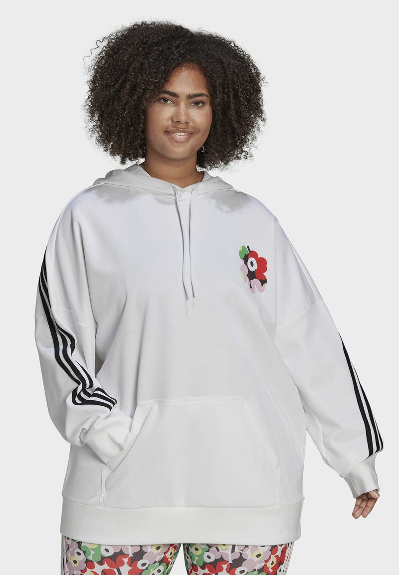 adidas Performance Hoodie white Zalando.co.uk