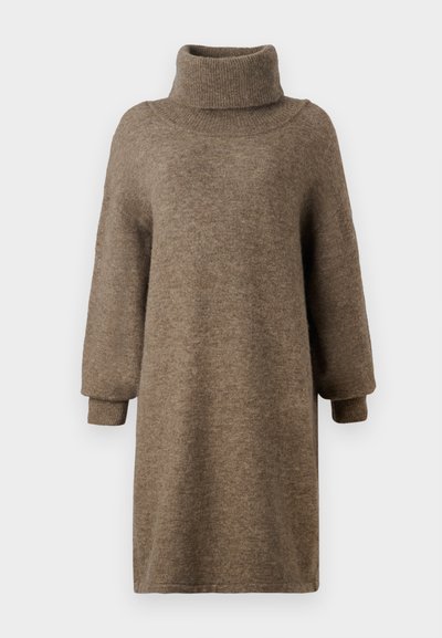 CLOSED ROLLI DRESS SHORT - Strickkleid - clay beige