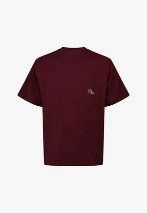 SIKSILK, Základné tričko - burgundy