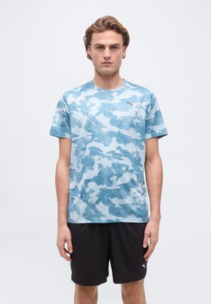 TAD ESSENTIALS TEE - Sportfelső - baltic sea blue