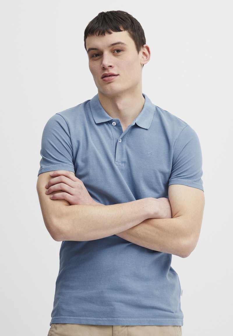Casual Friday CFTheis - Piké - silver lake blue