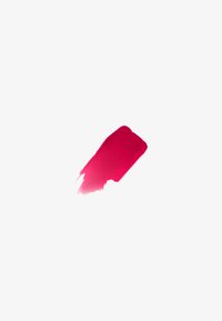 Lys rosa leppestiftprøve med kremet tekstur, som viser glatte kanter og en myk gradient mot lysere rosa i den ene enden.
