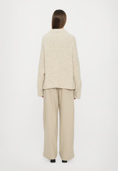 CLOSED HIGH NECK LONG SLEEVE - Jumper - silt grey