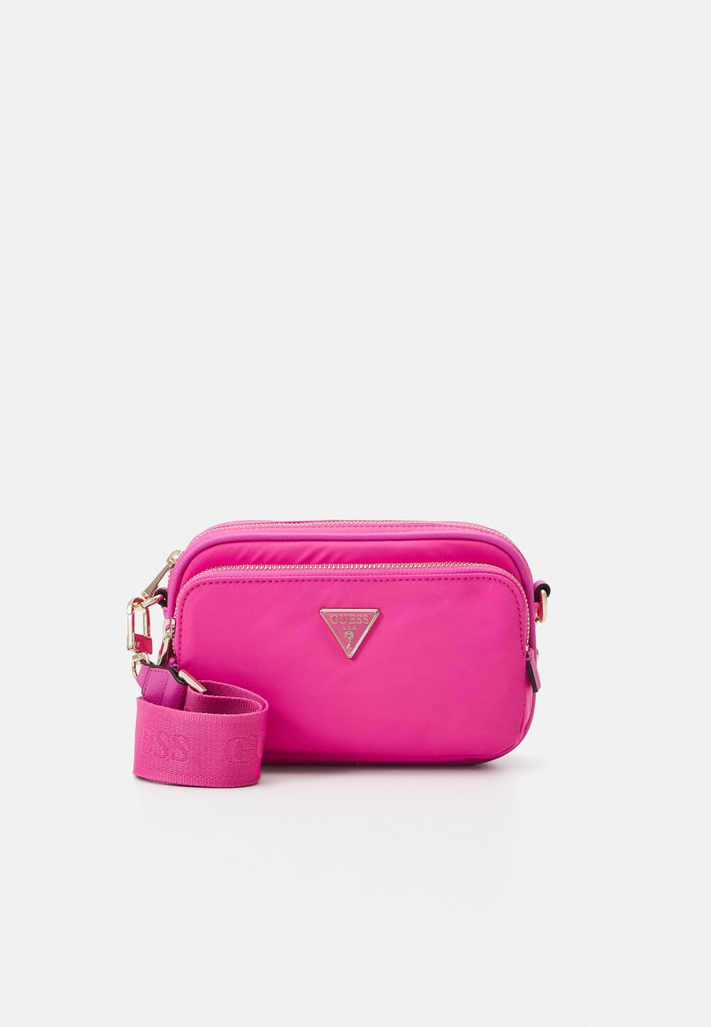 Guess GEMMA CROSSBODY CAMERA - Torba preko tijela - vivid rose