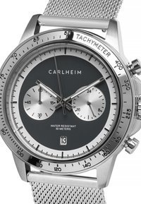 Carlheim RACING AKSEL  - Cronógrafo - silver coloured and grey coloured and silver coloured