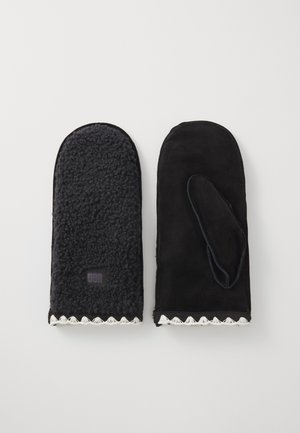 UGGFLUFF SCALLOPED MITTEN - Mittens - black