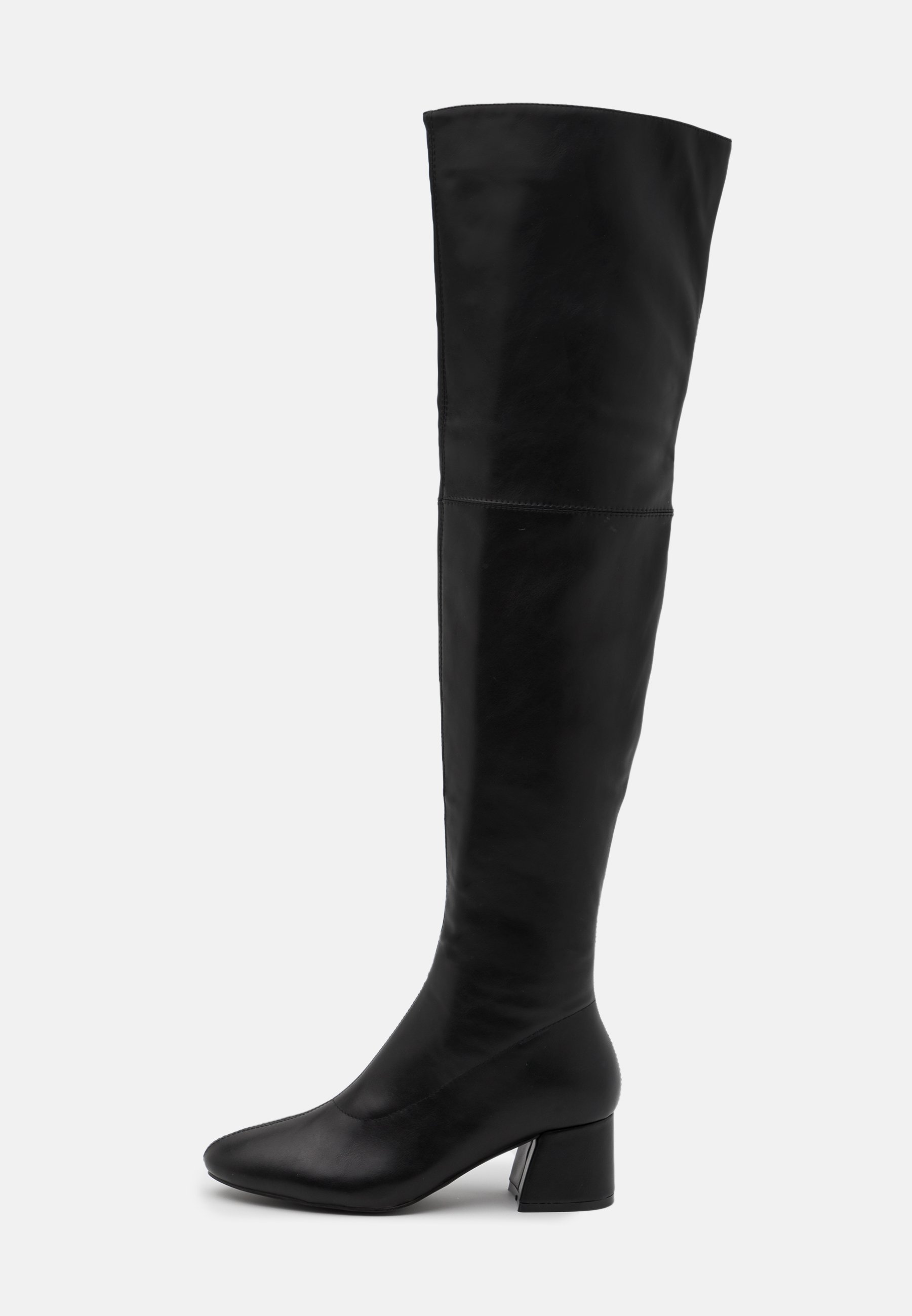 real leather thigh high boots uk