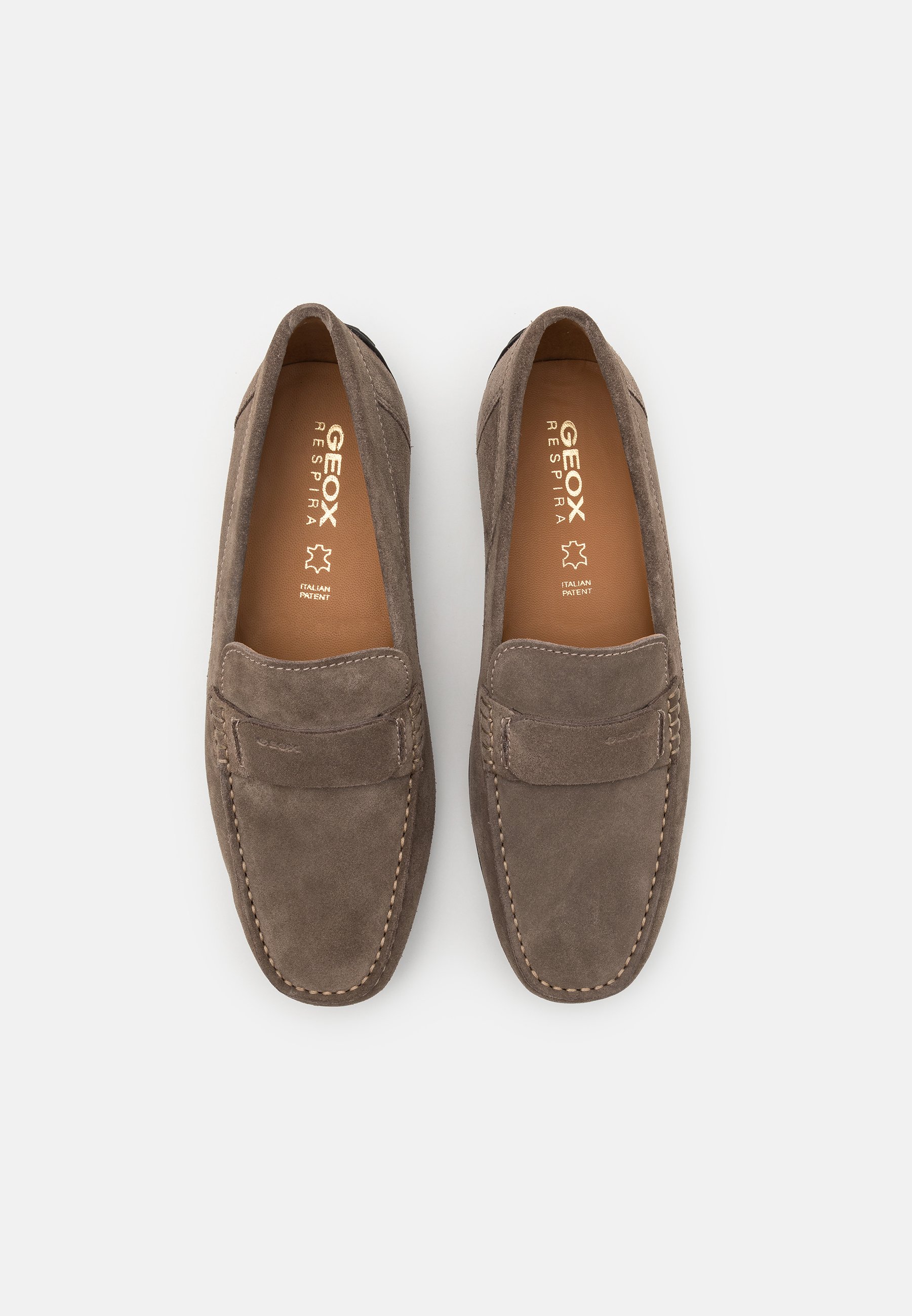 Geox UOMO MONER - Mocassini - dove grey/grigio - Zalando.it