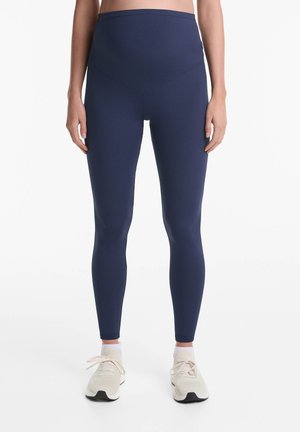 COMFORTLUX 65cm MATERNITY - Tights - mottled dark blue