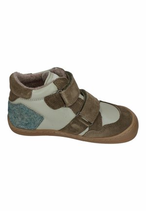 koel, KOEL BAREFOOT KINDER ÜBERGANGSSCHUHE SNEAKERS DOURO TEX KHAKI UNISEX - Baby shoes - khaki