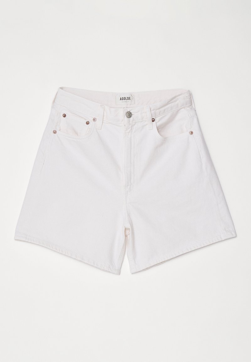 Agolde Jeansshort wit denim/whitedenim Agolde Jeansshort wit denim/whitedenim