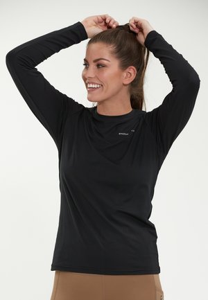 MIDLAYER - Long sleeved top -  black