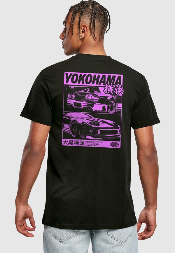 YOKOHAMA RACE TEE - T-Shirt print