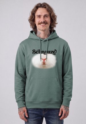 watapparel, SCHNAUZE UNISEX - Kapuzenpullover - green bay