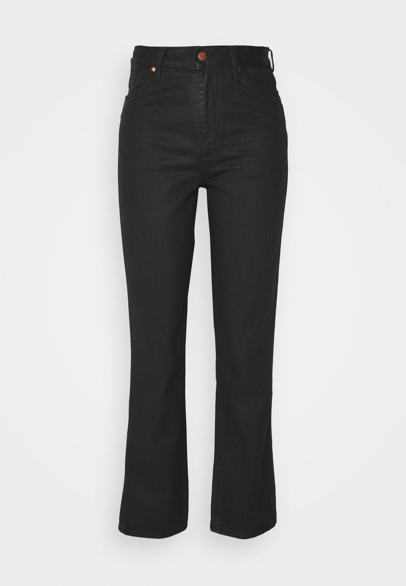 Wrangler WILD WEST - Calças de ganga de perna direita - black